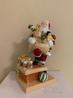 Rooftop Santa - Old Country Roses  RA 5